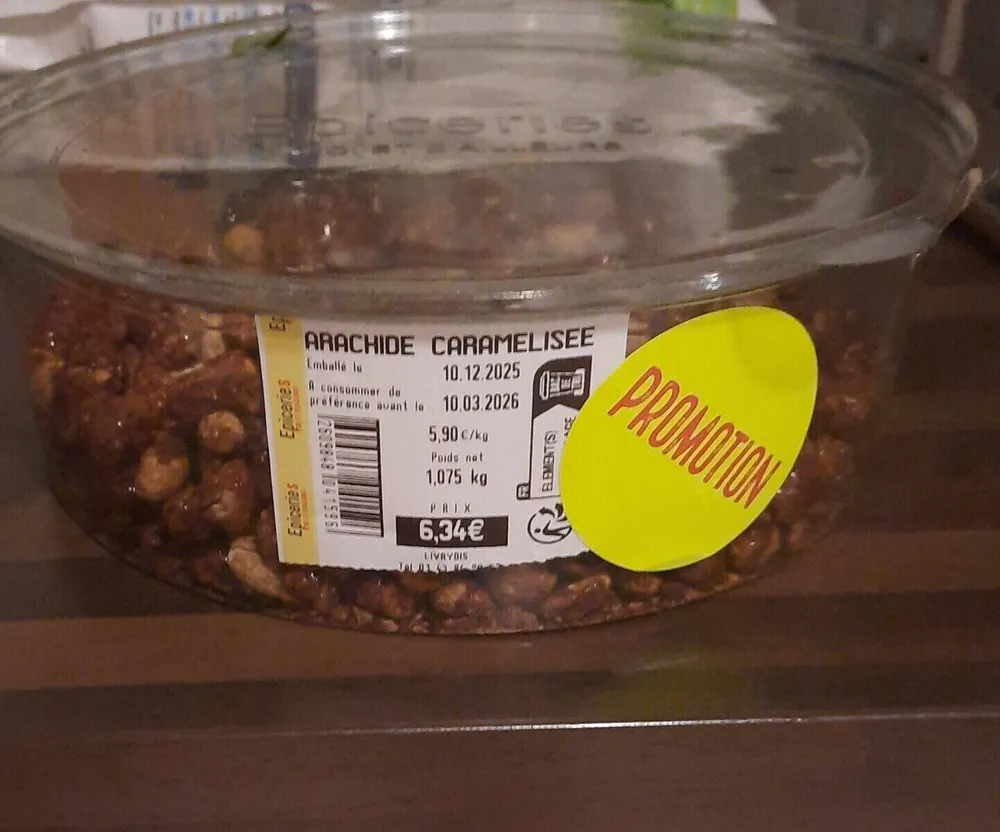 Arachide caramélisées