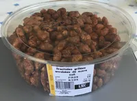 Arachides grillés enrobées de sucre cuit