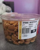 Amandes décortiquées