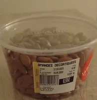Amande décortiquées
