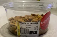 Amandes decortiquees
