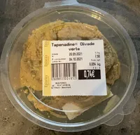 Tapenade olive verte