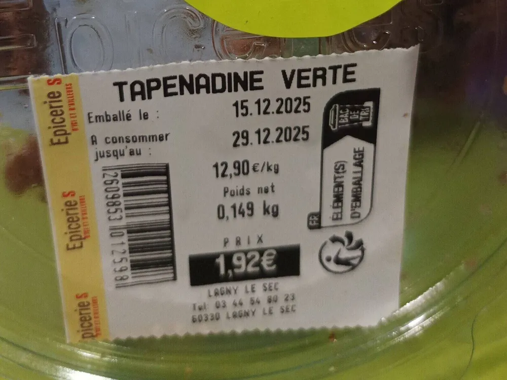 Tapenade verte