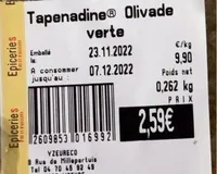 Tapenadine Olivade