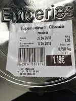 Tapenade olivade chez grand frais