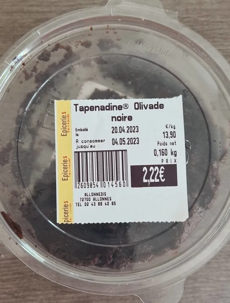 Tapenade olivade