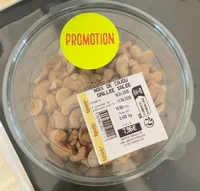 Noix de cajou grillee salee