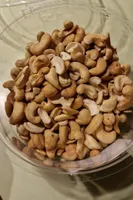 Noix de cajou grillées à l'huile et salées