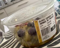 Olives cassées aux herbes de provence