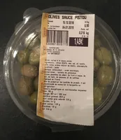 Olives sauce pistou