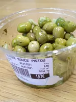 Olives sauce pistou