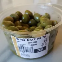 Olives sauce pistou