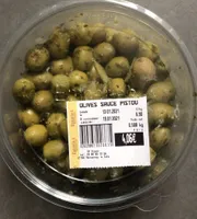 Olives sauce pistou