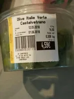 Olives italie verte castelvetrano