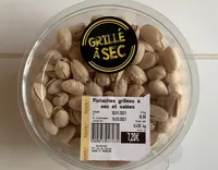 Pistaches grillées à sec et salées