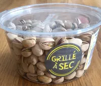 Pistaches grillées à sec et salées
