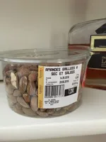 Amandes grilles et salees