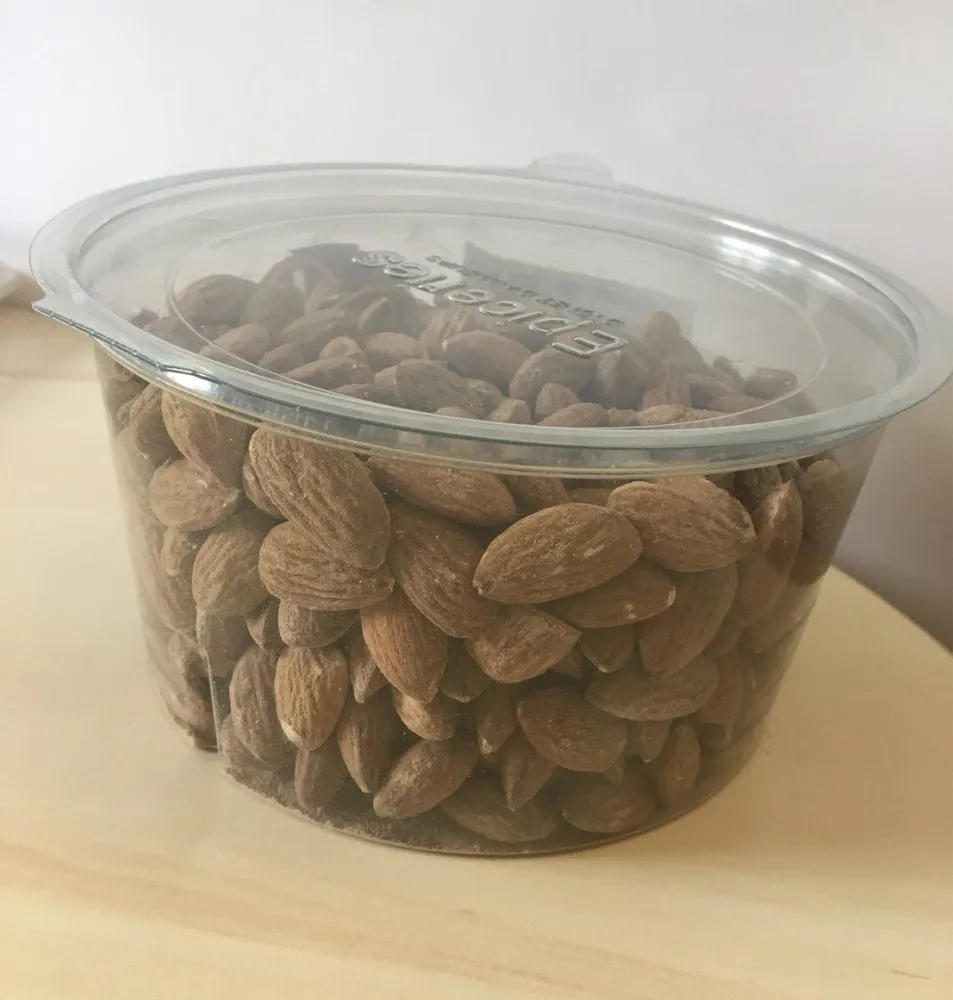 Amandes grillees a sec et salees
