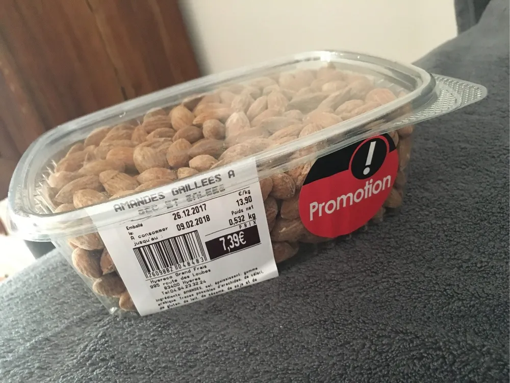 amandes salées