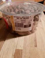 Amandes grillées à sec et salées