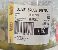 Olive sauce pistou