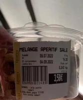 Mélange apéritif salé