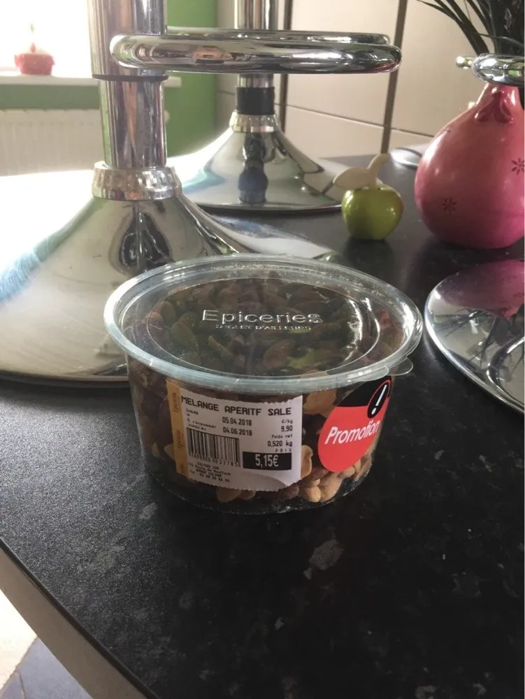 Melange apéritif salé