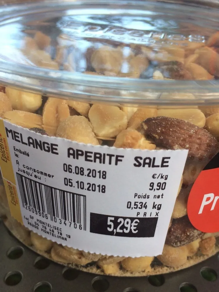 Mélange apéritif salé