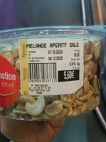 Mélange apéritif salé