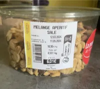 Mélange apéritif salé