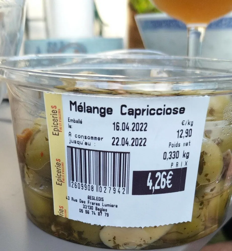Mélange capricciose