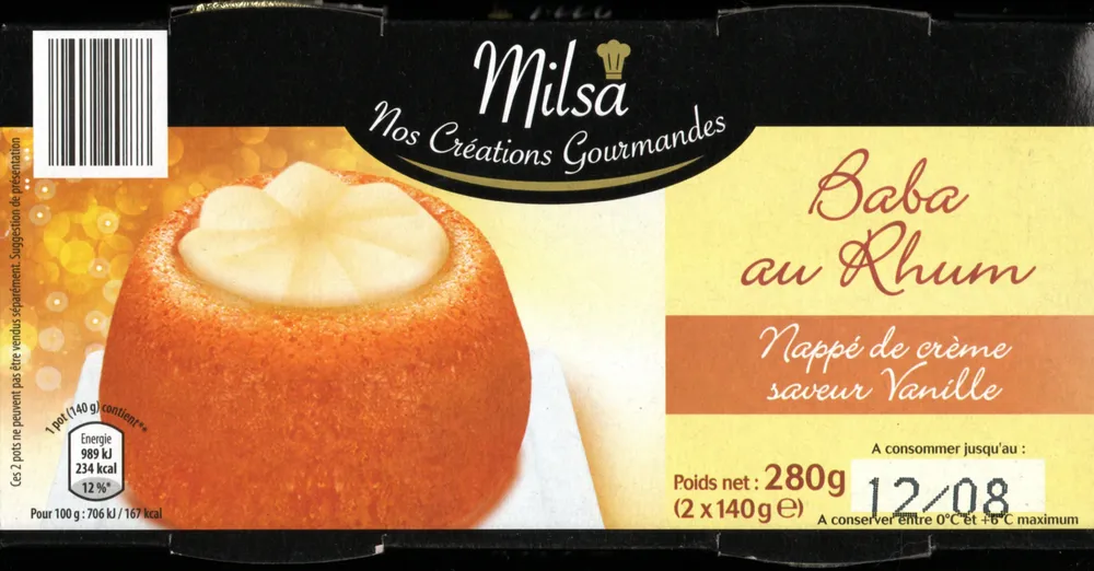 Baba au rhum
