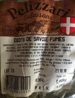 Diots de savoie fumes
