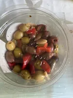 Olives au basilic frais