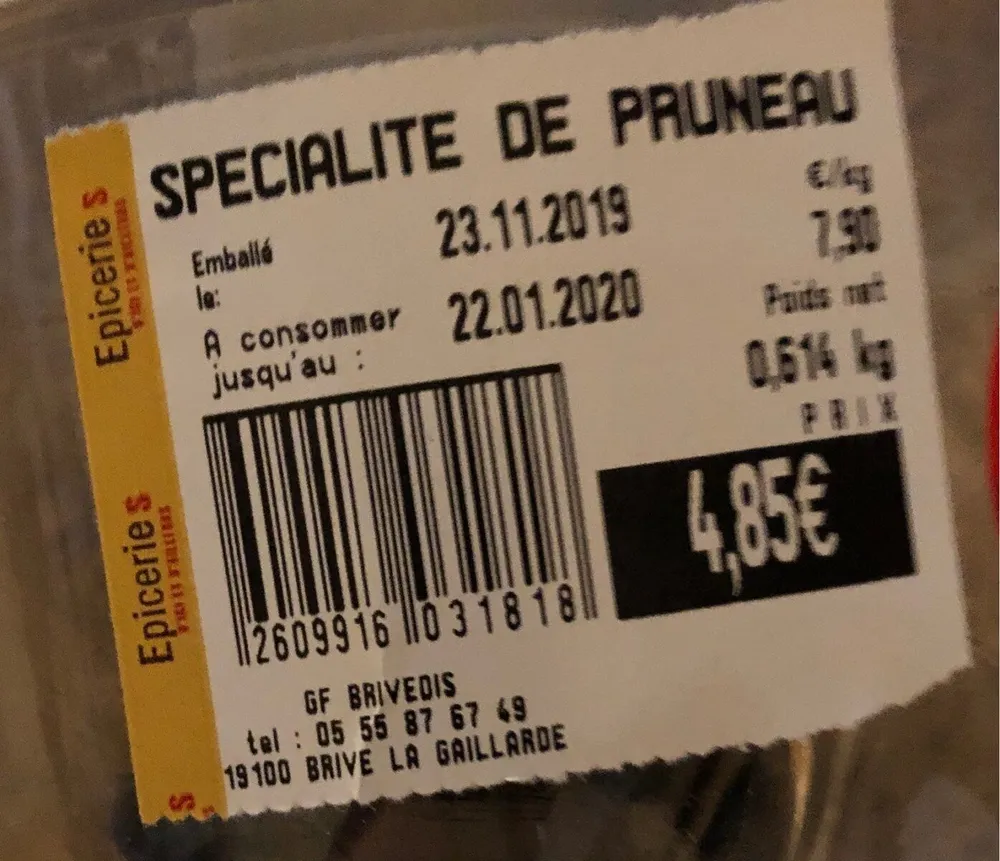 Pruneaux
