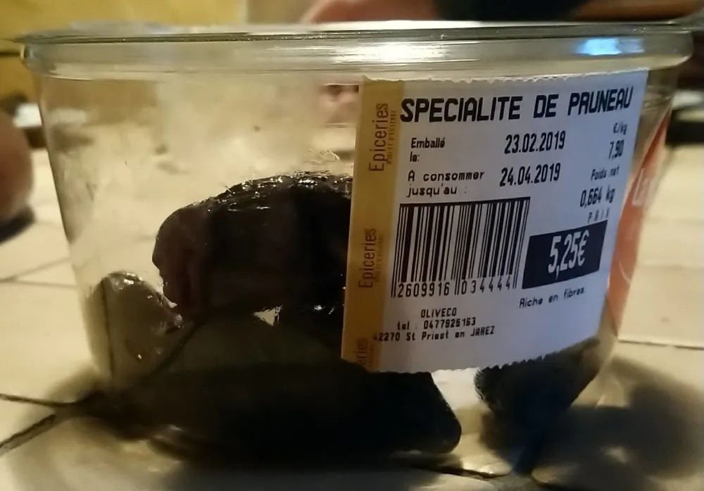 Specialité de Pruneau