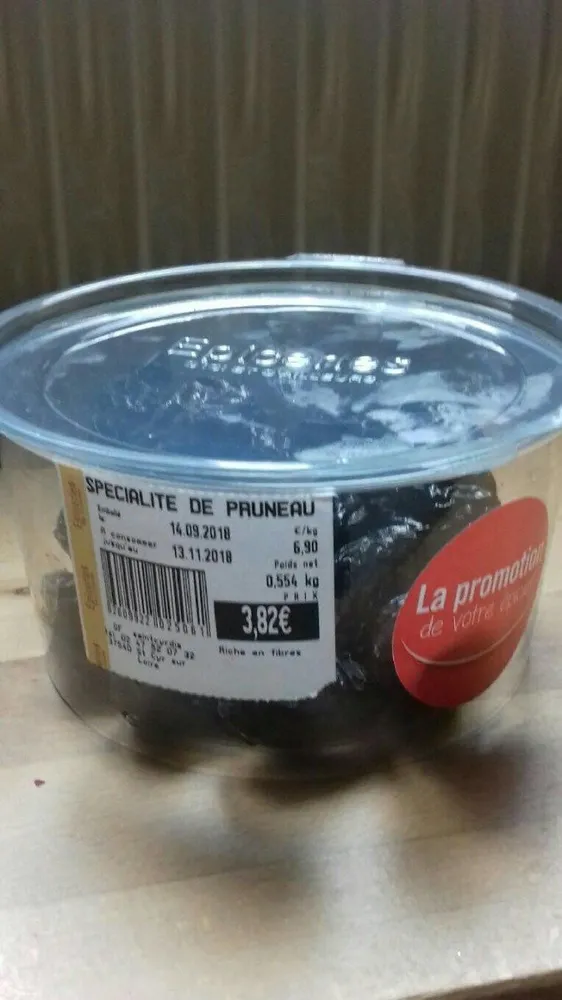 Spécialité de pruno