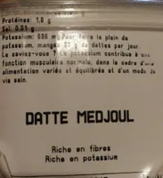 Dattes Medjoul