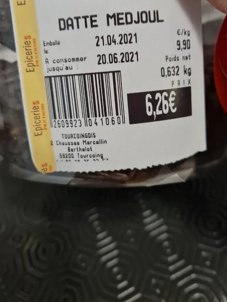 Dattes medjoul