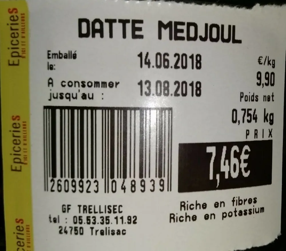 Datte medjoul