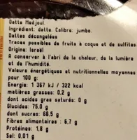 Dattes Medjoul