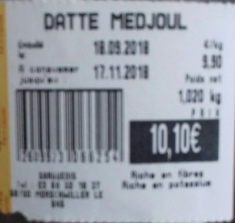 Datte medjoul