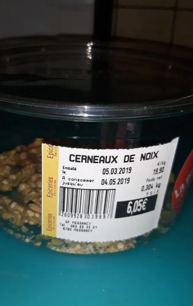 Cerneaux  de noix