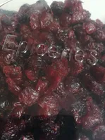 Cranberries séchées en moitiés