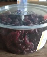 Cranberries séchées en moitiés