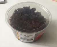 cranberries séchées en moitiés