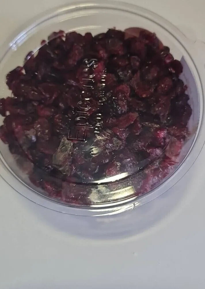 Cranberries séchées en moitiés