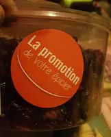 Cramberries séchées en moitiés