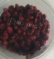 Cranberries séchées en moitiés