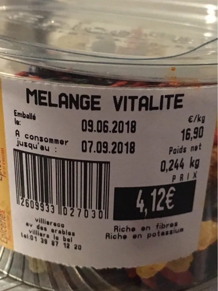 Melange vitalité